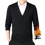 New Thickened Casual Knitted Sweater Cardigan For Men