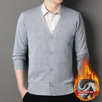 New Thickened Casual Knitted Sweater Cardigan For Men