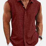 Summer Lapels Button Beach Shirt