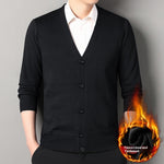 New Thickened Casual Knitted Sweater Cardigan For Men